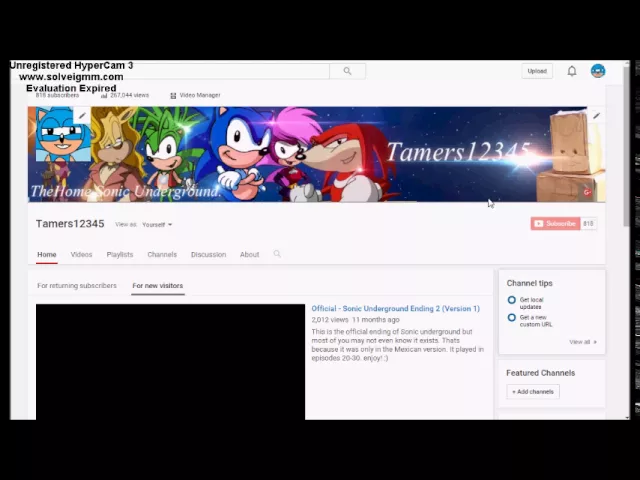 Special News! →「New YouTube header」